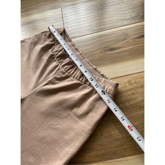 Isaac Mizrahi Live! Stretch Pink Culotte Pants w/ Button Size 2 - Picture 7 of 11